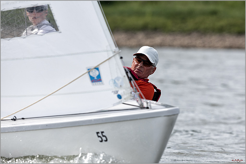100 Jahre Rheinwoche 2022 - 2. Wettfahrt  Hitdorf - Duesseldorf, 03.06.2022,